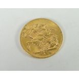 George V 1914 gold full sovereign Condition reports provided on request by email for this auction