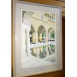 RICARDO WOLFSEN limited edition print - Eastern Architectural 82 x 55cms Condition reports