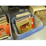A large collection of LP records including Deep Purple, Genesis, Led Zeppelin together with a