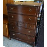 Stag Minstrel chest of four long and three short drawers Condition reports provided on request by