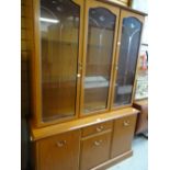 A modern lounge unit with glazed top Condition reports provided on request by email for this auction