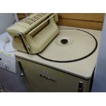 Vintage Hotpoint washing machine with built-in mangle