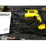 Cased Dewalt D25013 hammer drill E/T