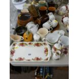 Selection of Hornsea, Denby and other stoneware and tableware etc