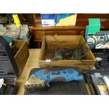 Parcel of power tools including Bosch drill, Batavia skill saw etc E/T