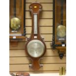 Wall hanging balloon barometer