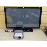 Large Samsung LCD TV CORRECTION (TV ONLY PROJECTOR LOT 67)