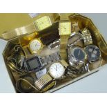 Quantity of assorted gent's wristwatches