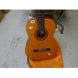 A Dotras Cordoba Spanish acoustic six-string guitar with carry case