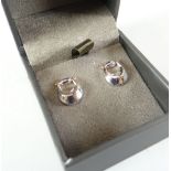 A PAIR OF CLOGAU EARRINGS Wales Polo design (boxed) (RRP £119)