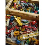 DIE CAST VEHICLES being a large quantity of loose mainly Dinky and Corgi vehicles