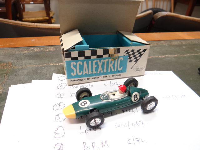A LARGE COLLECTION OF VINTAGE SCALEXTRIC RACING TRACK CARS ETC., some boxed - Image 21 of 37