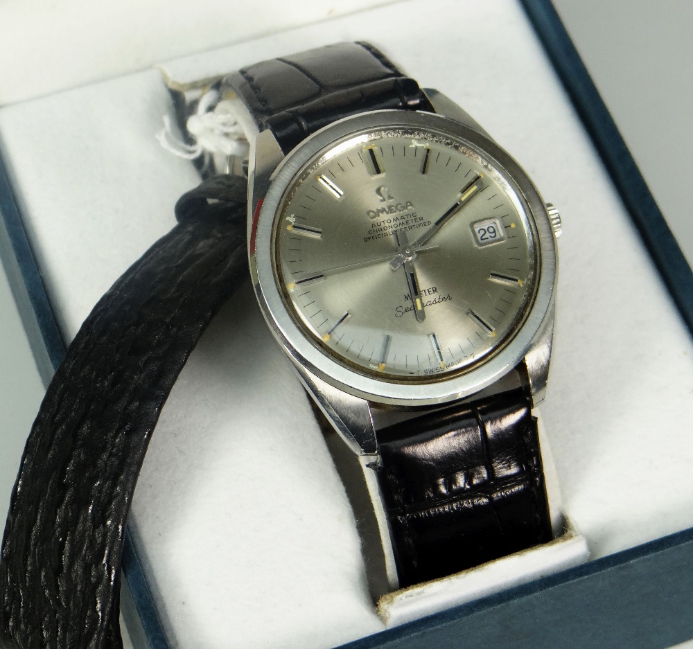 OMEGA AUTOMATIC CHRONOMETER SEAMASTER with retailers mark 'Meister' with strap and with associated - Image 2 of 10