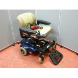 A Drive Geo electric wheelchair with battery pack and charger E/T