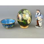 Royal Doulton figurine 'Old Ben' HN3190, limited edition (111/1500), a modern cloisonne ball, 13 cms