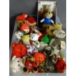 Large parcel of 'Ty Beanie Babies' and other similar soft toys