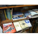 Quantity of motor car related books, advertising booklets and ephemera along with a small mixed