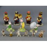 Royal Doulton 'Winnie the Pooh Collection' - three figurines and similar ornaments