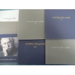 SIR KYFFIN WILLIAMS RA approximately seven gallery exhibition catalogues