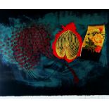 CERI RICHARDS limited edition (55/70) colour print - entitled 'Origin of a Rose', signed and