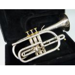 A STOMVI ELITE CORNET made in Valencia, Spain with serial no. 0322562 (in fitted case)