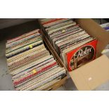 A LARGE QUANTITY OF MIXED VINYL RECORDS