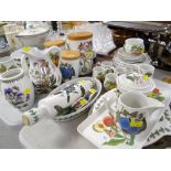 A QUANTITY OF PORTMEIRION TABLE AND KITCHENWARE