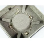 CLOGAU GOLD 'SEREN' BRACELET in original box (RRP189)