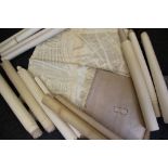 LARGE PARCEL OF ROLLED ORDNANCE SURVEY MAPS OF SOUTH WALES