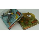 TWO DINKY TOYS MILITARY AVIATION MODELS comprising Spitfire Mk II and Junkers JU 87B Stuka number