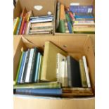 THREE BOXES OF VINTAGE AND OTHER BOOKS - Wales and Welsh, with other UK regions, first editions, the