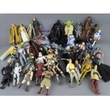 A COLLECTION OF STAR WARS FIGURINES AND ACCESSORIES, Hasbro 1999-2004 dates