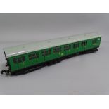 MODEL RAILWAY - HORNBY DUBLO 2250 - two rail Electric Motor Coach only in Dublo repair box (no lid)