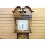 A CIRCA 1800 OAK LONG-CASE CLOCK by W Ryder Welshpool requiring full restoration including a