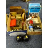 A MIXED GROUP OF COLLECTABLES to include card and board games, chess sets, dominoes and others, a