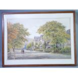 GEORGE HARRISON RCA watercolour - Waterloo Hotel, Betws y Coed, signed, 40 x 63cms