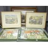 WELSH ART - Keith Andrew, signed limited edition prints, a pair, 30 x 43cms, Rob Piercey colour
