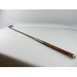 SPALDING LARD WHISTLER GOLF CLUB - a very rare example of this hollow metal shafted mid iron golf