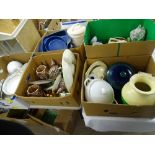ASSORTED KITCHENWARE & PORCELAIN including good oven-to-tableware ETC