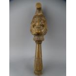 CONTINENTAL CARVED WOODEN NUTCRACKER, 18.5cms long