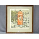 KEITH ANDREW limited edition (3/100) print - titled 'Letters Only', signed in pencil and dated 1981,