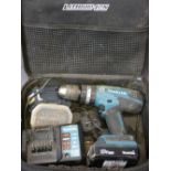 MAKITA 18V LI-ION CORDLESS DRILL E/T