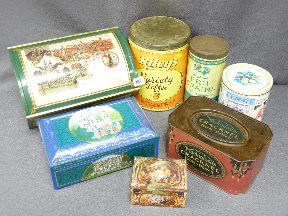 COLLECTION OF VINTAGE & OTHER DECORATIVE TINS