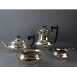 FOUR PIECE EPNS TEA SET