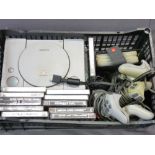 SONY PLAY STATION I with associated games and equipment