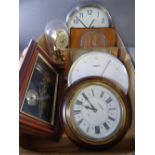 ASSORTMENT OF WALL & MANTEL CLOCKS