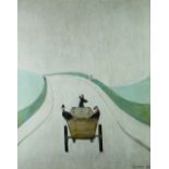 L S LOWRY limited edition print of 850 - 'The Cart', guild stamped and signed in pencil, 52 x