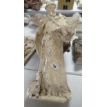 VICTORIAN PLASTER MAQUETTE of a Saint holding a child, 52cms Provenance:PLEASE SEE FULL PROVENANCE /
