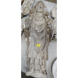 VICTORIAN PLASTER MAQUETTE of a Bishop, 65cms Provenance:PLEASE SEE FULL PROVENANCE / BACKGROUND