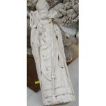 VICTORIAN PLASTER MAQUETTE of a Bishop, 65cms Provenance:PLEASE SEE FULL PROVENANCE / BACKGROUND